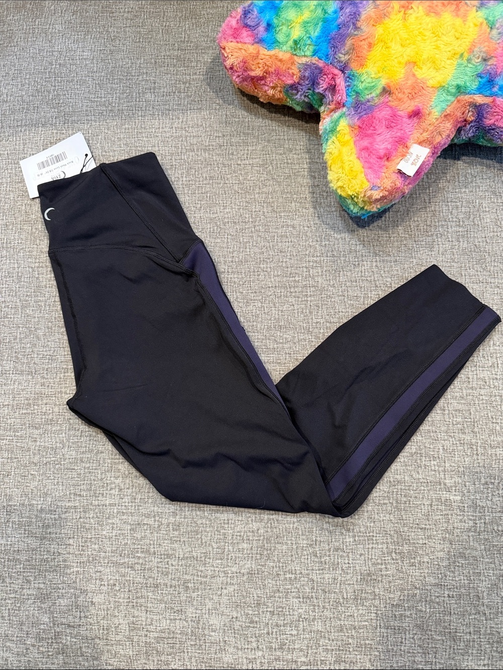 Zyia Black Mesh Luxe Leggings